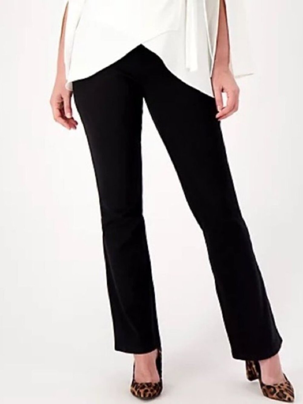 Women with Control Prime Stretch Demin Le Petite Flair Pants